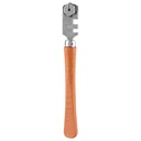 Wheel Glass Cutter, Multi-Function Six Wheel Glass Cutter, Heavy Duty Carbide for Mirror Glass Ceramic Tile Cutting for the Cutting of Thick Glass Plate