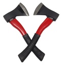 Set of 2 Camping Hatchets Multi Functional Axe Fiberglass Handle 14" Survival