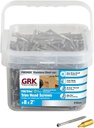 GRK 61728#8 X 2" Fin/Trim™ 305 Stainless Steel Finish Screws 510 Count