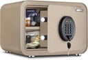 ISLANDSAFE Fireproof Small Safe Box Deluxe Digital Electronic Keypad Lock Safes