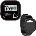 Golf Buddy Voice 2 Talking GPS Rangefinder (Bundle), Long Lasting Battery Golf D