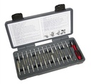 Lisle LED Quick Change Terminal Tool Set, 27 Pcs, Illuminates Electrical Connec