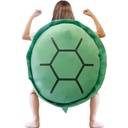 40 Inch Wearable Turtle Shell Pillows Tortoise Shell Stuffed Animal Turtle Plush for Adult