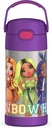 THERMOS - 12Oz Stainless Steel Insulated Straw Bottle, RAINBOW HIGH