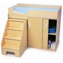 Whitney Brothers EZ Step up Toddler Changing Cabinet