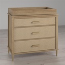 Little Seeds Shiloh Changing Table Topper, Natural