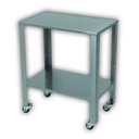 Cardinal Scale-Detecto SPBT-1728 Stainless Steel Portable Baby Table with Adjustable Lower Shelf and Wheels