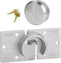 American/Master Lock (1) Hidden Shackle and Hasp Combo A801 - A2010NKA W/Bumpstop Technology