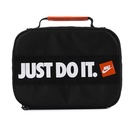 Nike Just Do It Bumper Sticker Fuel Pack Lunch Box Insulated Snack Bag - Black