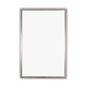 Reflection Chrome Finish Rectangular Framed Wall Mirror 33" Height
