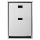 Full Stainless Vertical Surface Mount Baby Changing Station by Foundations