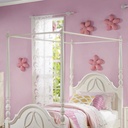 Acme Dorothy Twin Canopy - Optional, Ivory Finish Transitional