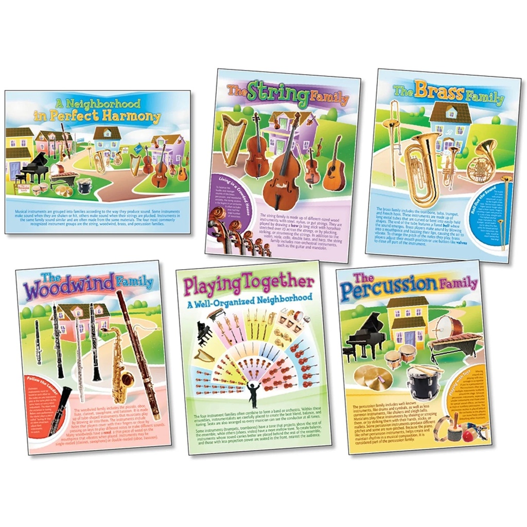 Musical Instruments Bulletin Board Set | North Star Resources