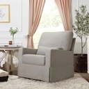 Million Dollar Baby Classic Ergonomic Glider Rocking Chair, Gray