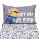 Illumination Lazy Minions Club 2 Piece Toddler Sheet Set
