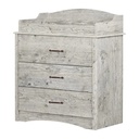 Rosebery Kids Contemporary Changing Table with Drawers in Seaside Pine