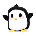 Adopt Me Penguin Kids Bedding Plush Cuddle and Decorative Pillow Buddy, Microfiber, Black and White, Nickelodeon