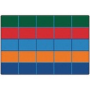 Carpets for Kids 72.91 Color Blocks Value Seating Rug 6 Ft. X 9 Ft.