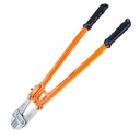 SKYSHALO Bolt Cutter, 24" Lock Cutter, Bi-Material Handle with Soft Rubber Grip, Chrome Molybdenum Alloy Steel Blade, Heavy Duty Bolt Cutter for Rods, Bolts, Wires, Cables