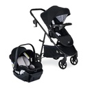 Britax Willow Brook Baby Travel System, Infant Car Seat and Stroller Combo with Aspen Base, Clicktight Technology, Rightsize System and 4 Ways to Stroll, Onyx Glacier Onyx Glacier Willow Brook