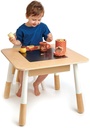 Tender Leaf Toys - Forest Table and Chairs Collections - Adorable Kids Size Art Play Game Table and Chairs
