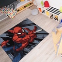 Disney Marvel Kids Spider-Man Gray Printed Plush Indoor Area Rug, 3'X5'