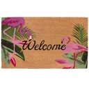 Storm Stopper All Weather Flamingo Duo Indoor/Outdoor Printed Coir Mat