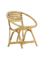 Amara Large Kids Chair Boho Decor Natural Rattan for Bedroom and Playroom, for Children up to 13 Years