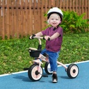 Qaba Tricycle for Kids Age 2-5, Toddler Bike for Children, Pink