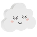 Sleeping Wood Cloud Wall Decoration Nursery Kids Boys and Girls Room Home Decor