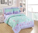 Fancy Linen 7Pc Full Comforter Set Mermaid under the Sea Lavender Aqua Pink New