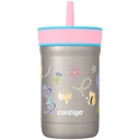 Contigo Kid'S 12 Oz. Leighton Stainless Steel Tumbler - Raspberry/Azalea