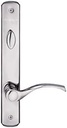 Andersen Newbury Style (Single Active) Hinged Patio Door Hardware Set in Polished Chrome