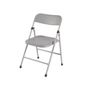 Your Zone Juvenile Resin Folding Chair in Gray for Children 2 Years & Over