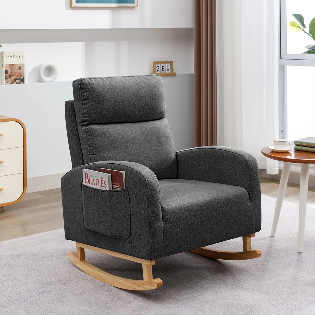 Buy ZAFLY Modern Glider Rocker for Nursery & Living Room