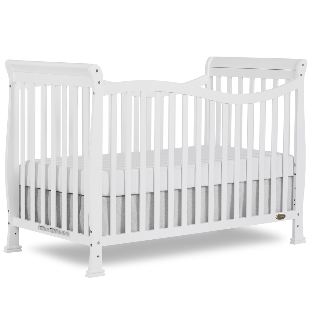 Dream On Me Violet 7-In-1 Convertible Crib - White