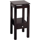 Winsome Wood Linea Phone Stand, Accent Table, Espresso Finish