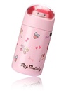 Roffatide Anime Cute Stainless Steel Vacuum Thermos Water Bottle Mug for Girls Women Hot & Cold for Hours Insulated Bottle Gift for Birthday Christmas Pink