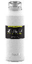 ZULU Swift 40 Fluid Ounce Stainless Steel Vacuum Insulated Water Bottle with Chug Lid, White