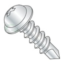 #8 X 2 1/2" Self-Drilling Screws/Phillips/Round Washer Head/Steel/Zinc / #2 Drill Point (Carton: 2,500 Pcs)