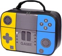 Boy Lunch Box Kids Lunch Bag Insulated Leather Gameboy Thermal Lunch Bag for School Insulated Cooler Bag Waterproof Game Lunch Boxes for Boys Girls Kids Toddlers Teen