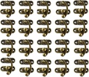 Coppery Premium Quality Latch Hook with Buckle Latch - Perfect for Jewelry Boxes and More - 20Pcs