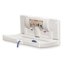 Drybaby Polyethylene Horizontal Durable Baby Changing Station - White - 18 X 34.5 X 4 In. - 15 Lbs.