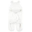 Hudson Baby Unisex Baby Animal Faux Shearling Baby Outdoor Stroller Sack Wrap, Cream, One Size