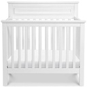 Davinci Autumn 4-In-1 Pine Wood Convertible Mini Crib in White
