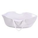 Portable Newborn Moses Basket Baby Sleeping Basket Baby Carrier Travel Bed Cradlepure White
