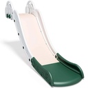 Ealing Kids Indoor Sofa Slide Bed Climbing Toys Playset Home Toddler Couch Slide for Age 1-5,White-Green