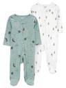 Carter'S Child of Mine Baby Unisex Sleep N Play, 2-Piece, Sizes Preemie-6/9 Months