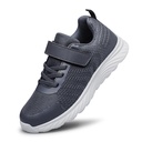 Boys Girls Shoes Sneakers Slip on Athletic Tennis Walking Shoes Lightweight Kids Shoes Grey Toddler Size 8