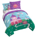Sunny Side up Magic Castle 5 Piece Toddler Size Bed Set with Sham